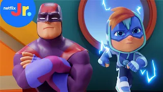 Crimson Cape Teamwork Troubles 🦸🏼‍♂️ Action Pack | Netflix Jr