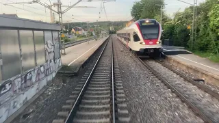 Führerstandsmitfahrt: IC Singen - Stuttgart (Teil 1)