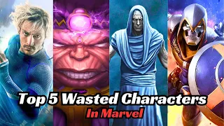 Top 5 Wasted Characters in Marvel | Marvel Wasted Characters | SuperHero Counter