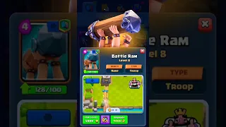 BATTLE RAM UPGRADE LV 9#SHORT#CLASH ROYALE