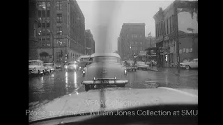 Heavy Rains And Flooding In Dallas - April 23, 1962 (Silent)