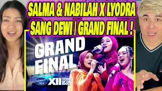 Salma & Nabilah X Lyodra - Sang Dewi (Titi DJ) | GRAND FINAL | INDONESIAN IDOL 2023 | REACTION