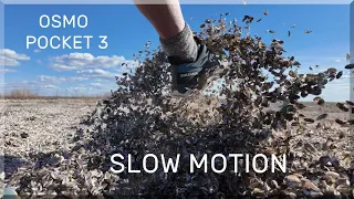 DJI Osmo Pocket 3 - Slow Motion Video AND Audio