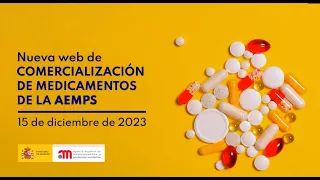 Nueva web de comercialización de medicamentos de la AEMPS
