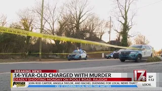 14-year-old arrested, charged in deadly Raleigh shooting