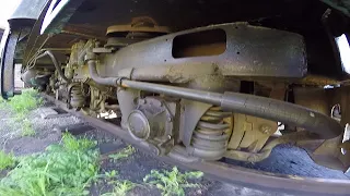 Тележка узкоколейного тепловоза ТУ4 / Bogie of narrow gauge TU4 locomotive