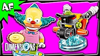 Lego Dimensions Simpsons KRUSTY the Clown Fun Pack 3-in-1 Build Review 71227