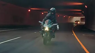 Ninja H2 Pure Sound Rain Ride!