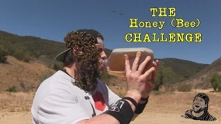 Dude Drinks a Gallon of Honey While Covered in Bees (Warning: Vomit Alert)