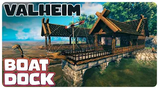 How to Build an Impressive Boat Dock | Valheim