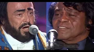 LUCİANO PAVAROTTİ  &  JAMES BROWN  -  IT'S A MAN'S WORLD