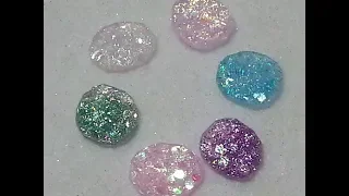 DIY~Make Gorgeous "Ice Gem" Embellishments Using Plasticware!