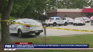 Attempted carjacking turns deadly at a Peachtree Parkway QT in Norcross, search continues for three