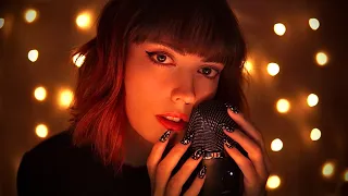 ASMR cozy candle lit fall/halloween ambience - up close triggers that will make you sleep