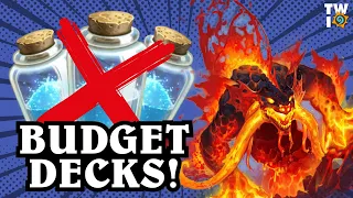 Best Budget Hearthstone Decks for the Standard Ladder!