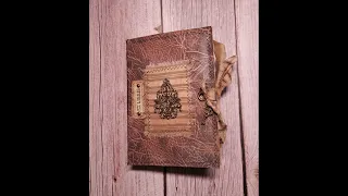 Handmade Grungy Style Book Lover's Junk Journal