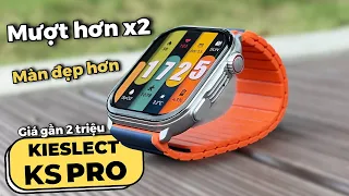 Kieslect KS Pro : Hiệu Năng Gấp Đôi, Màn Rộng Như Apple Watch Ultra !
