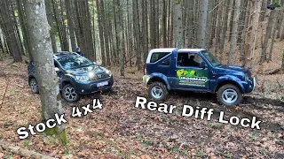 Dacia Duster & Suzuki Jimny in Forest Offroad