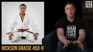 Rickson Gracie’s 450-0 record…