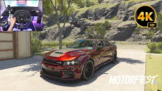 2023 Dodge Charger SRT Hellcat Redeye - The Crew Motorfest | Thrustmaster T300RS gameplay