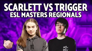 SCARLETT vs TRIGGER: Upper Bracket Finals! | ESL AM Regionals (Bo5 ZvP) - StarCraft 2