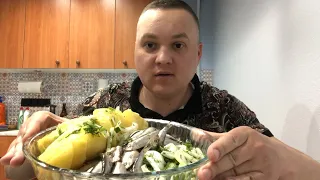 Килька пряного посола МУКБАНГ MUKBANG