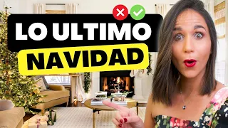 15 IDEAS Y TENDENCIAS PARA DECORAR NAVIDAD ✅ Haz Esto YA! y Logra Interiores de Lujo