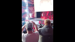 Brock Lesnar Entrance live!