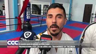 11 Este sábado se disputará el Campeonato Argentino de Taekwondo en Villa Luján