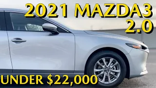 First Look | 2021 Mazda3 2.0 Sedan Better Fuel Economy Under $22,000