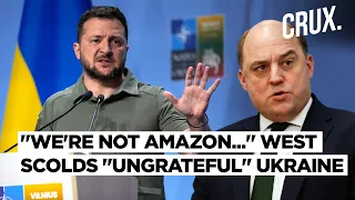 "We're Not Amazon", US-UK Demand "Gratitude" For Ukraine Aid, Zelensky Changes Tune | NATO Summit