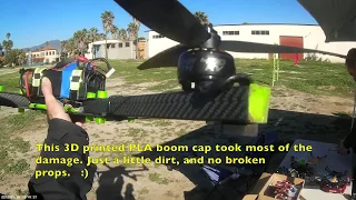 X class Racing Drone Testing, Tuning, and Crash