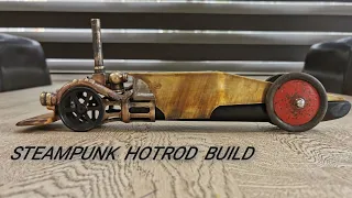 steampunk hotrod build made from  110 year old parts