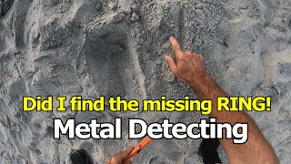 Metal Detecting the Beach for missing ring