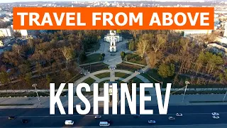 Kishinev, Moldova | Vacation, tourism, travel, attractions, trip | Video 4k drone | City of Kishinev