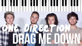 One Direction | Drag Me Down | Piano Cover