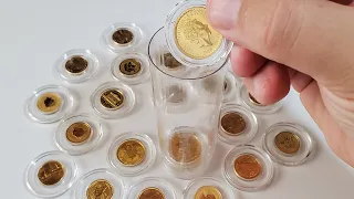 Starting A Tube Of 1/4 Ounce Gold Coins!