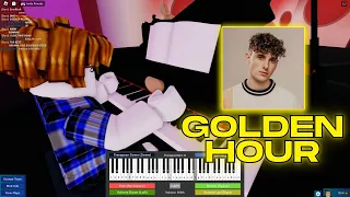 golden hour - JVKE | Roblox Got Talent (Piano Cover)