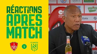 Stade Brestois - FC Nantes : la réaction d'Antoine Kombouaré
