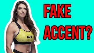 Is Mackenzie Dern's accent real?