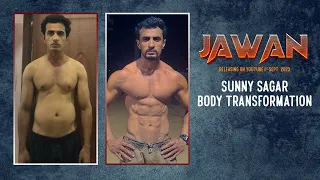 Jawan | Sunny Sagar Body Transformation Full video releasing on 1st September 2023.  #motivation