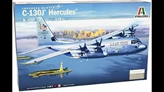 Italeri : C-130J Hercules : 1/72 Scale Model : In Box Review