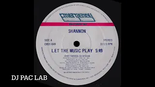 Shannon - Let The Music Play (Pac Lab Edit)  1983