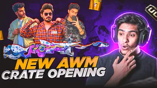 😱LUCKIEST EVER NEW ULTIMATE SET & NEW SERPANT AWM CRATE OPENING IN BGMI