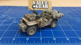 Rehabbing a broken Dragon models SAS Jeep model using Value Gear Detail Parts