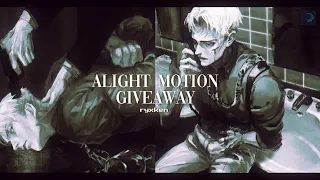 Alight motion Giveaway (CC, Transitions, Shakes, Text animation + preset) | 𝗋𝗒𝗑𝗄𝖾𝗇☆