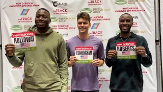 Grant Holloway, Trey Cunningham, Daniel Roberts Ready For Fast 60mH Race At NB Indoor Grand Prix