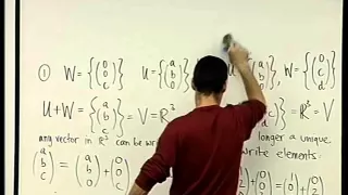 25 - Direct sums of subspaces