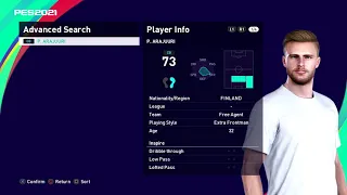 All / Todas Faces - Free Agent - Efootball PES 2021 - Part 2