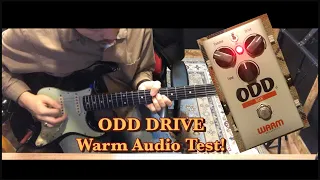 Odd drive warm audio test! by full gain